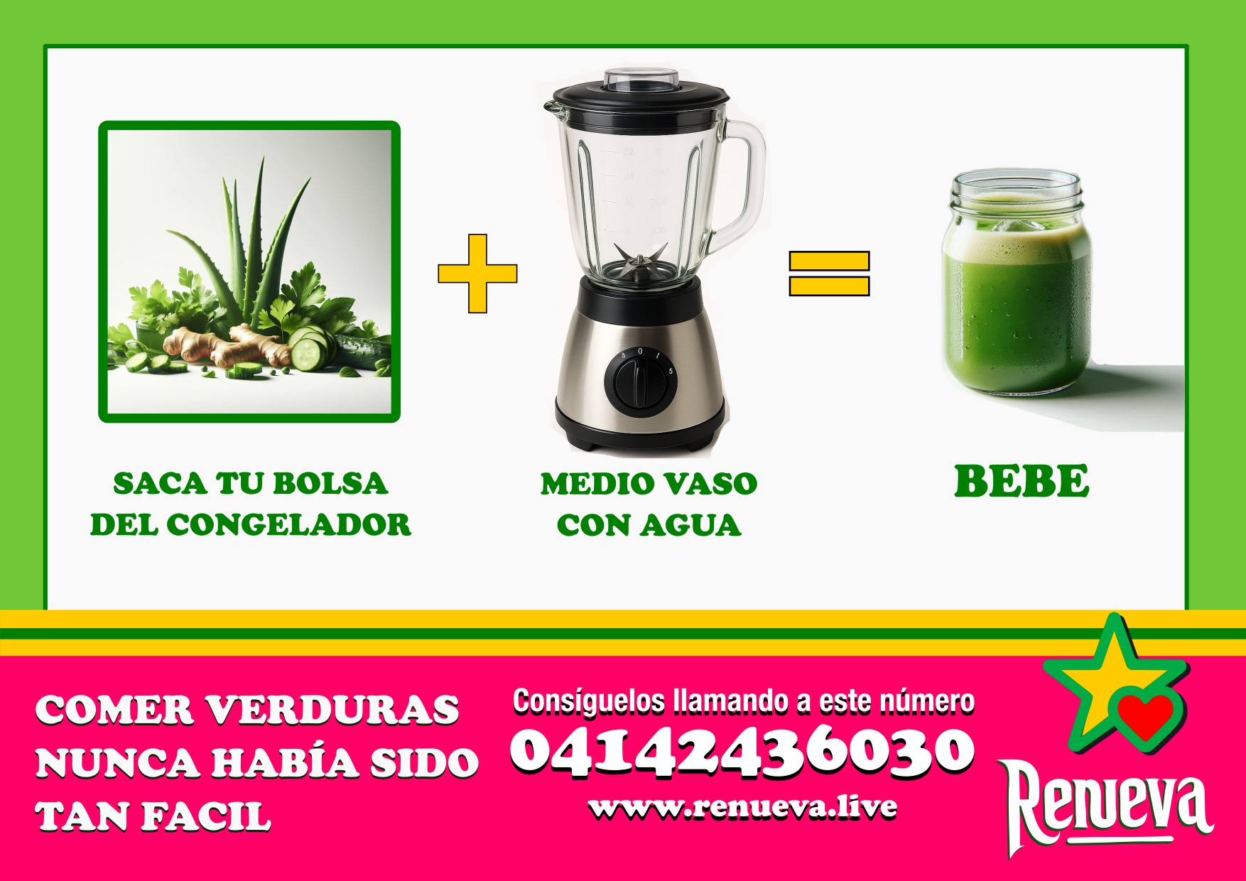 Jugos verdes saludables